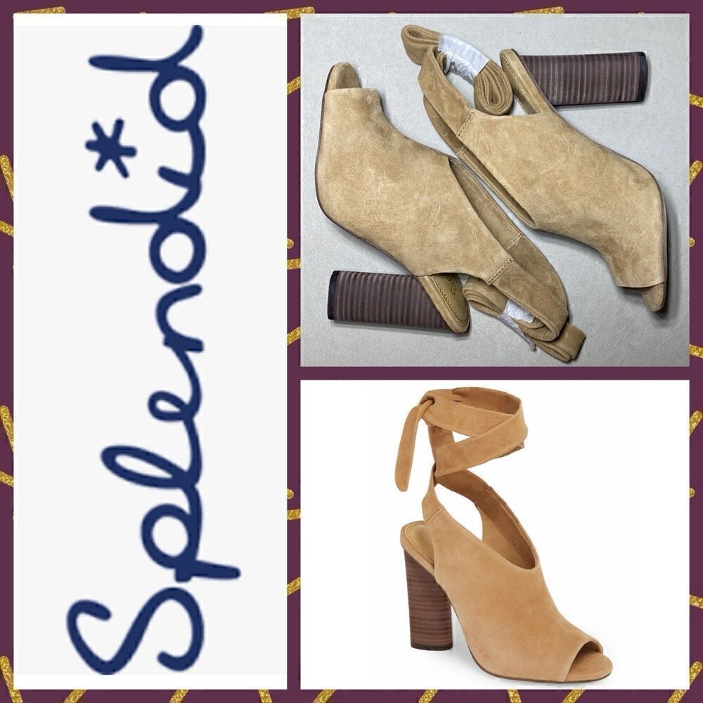 NIB MSRP $158 Splendid Navarro Ankle Wrap Sandal Women's Size 8